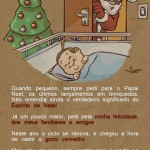 Criação de ilustração para cartão de Natal NIK design